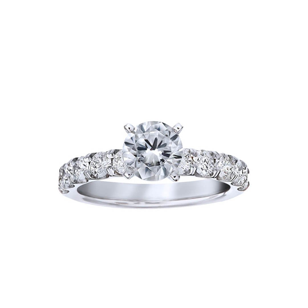 0.90 ctw Diamond Solitaire Engagement Ring