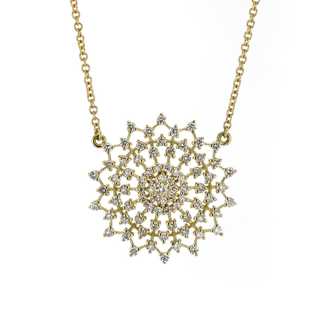 1.54 ctw Diamond Pendant Necklace