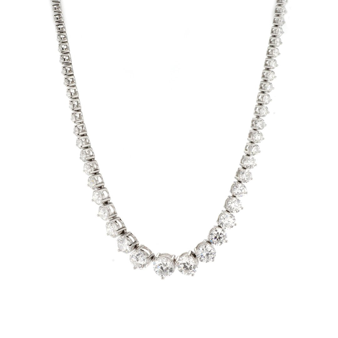 11.97 ctw Lab-Grown Diamond Eternity Necklace