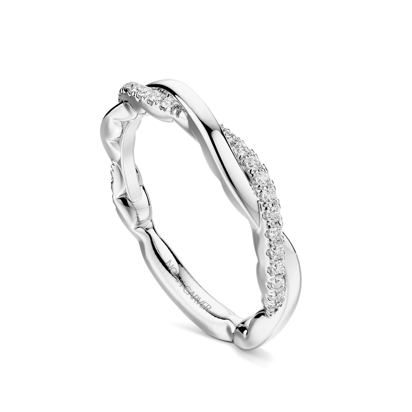 0.16 ctw Diamond Twist Band