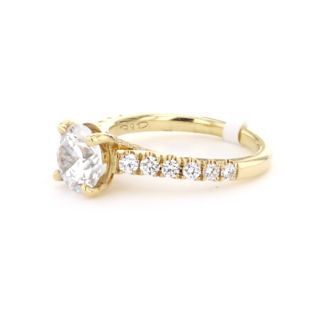 0.55 ctw Diamond Solitaire Engagement Ring
