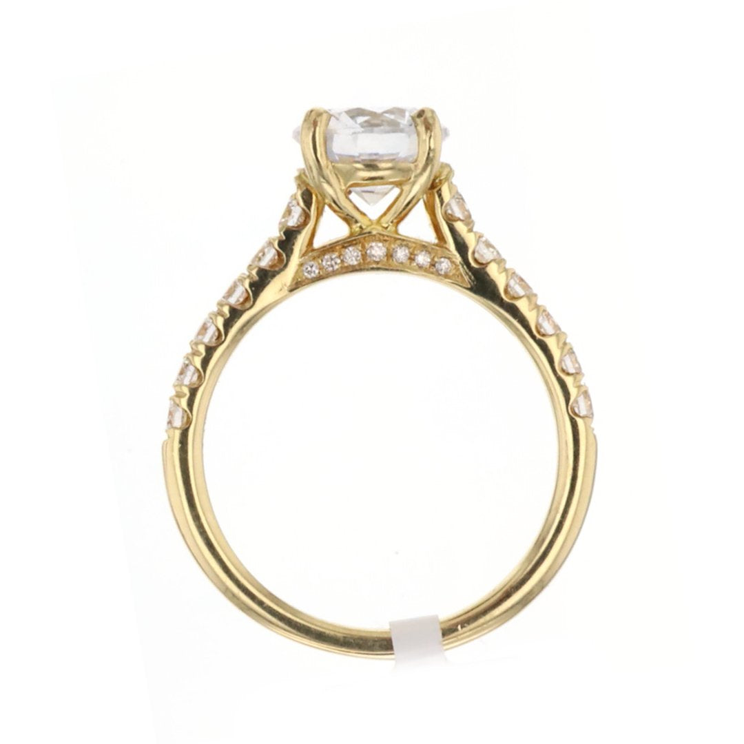 0.55 ctw Diamond Solitaire Engagement Ring