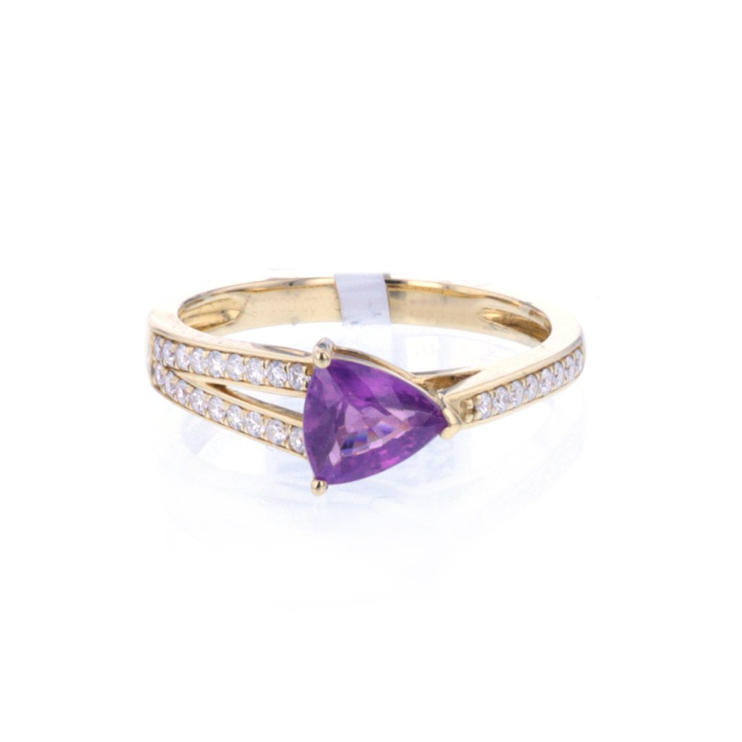 Sapphire & Diamond Ring