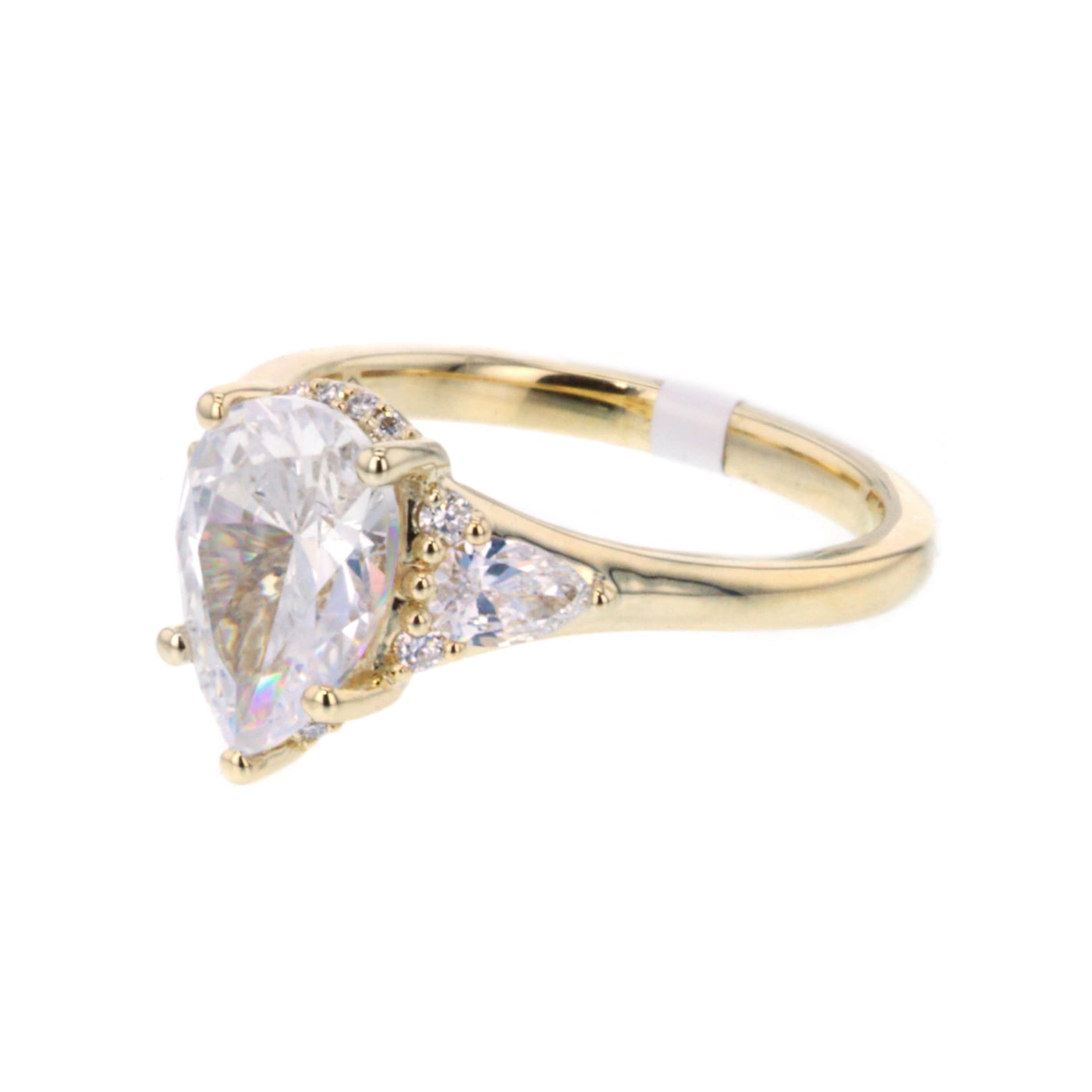 0.44 ctw Diamond Hidden Halo Engagement Ring