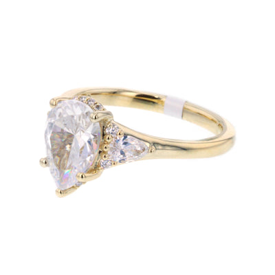 0.44 ctw Diamond Hidden Halo Engagement Ring