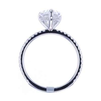 0.28 ctw Diamond Solitaire Engagement Ring