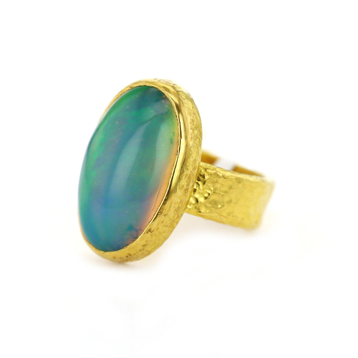 Ethiopian Opal Ring