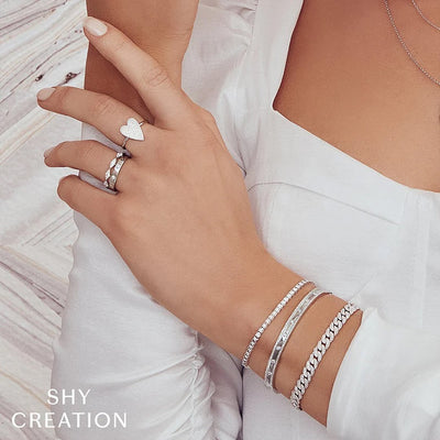 0.26 ctw Diamond Pave Heart Ring