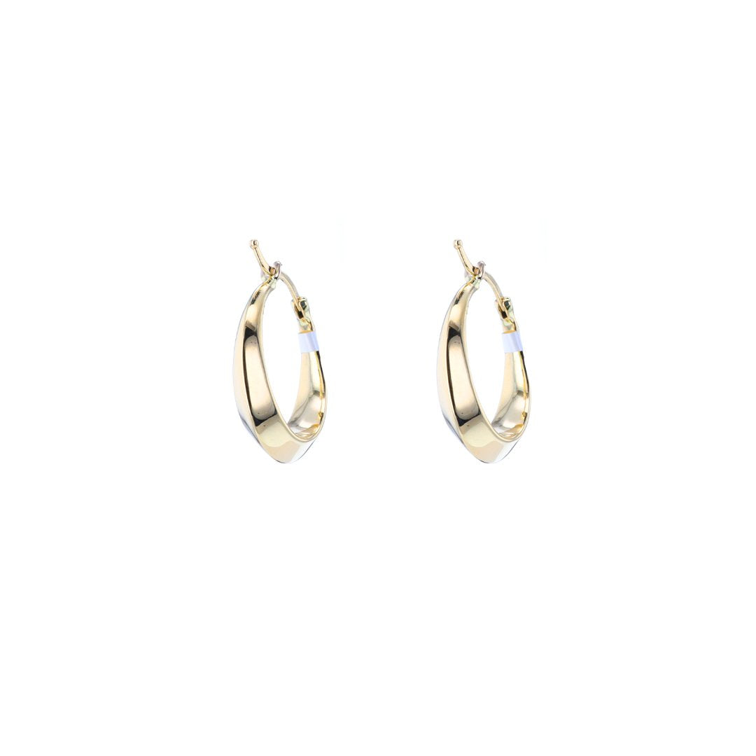 Crscent Hoop Earrings