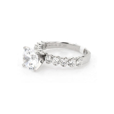 0.90 ctw Diamond SOlitaire Engagement Ring