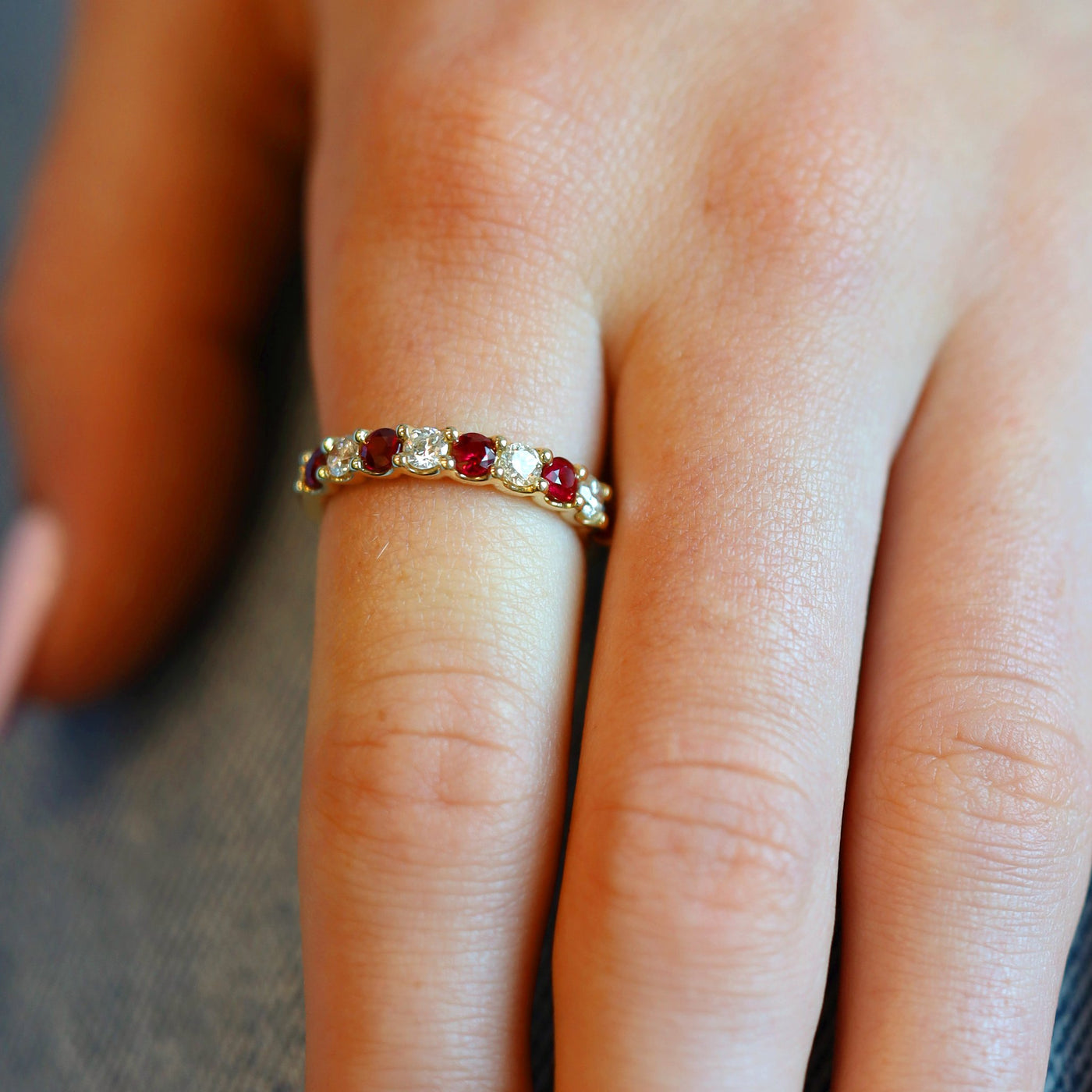 Ruby & Diamond Band