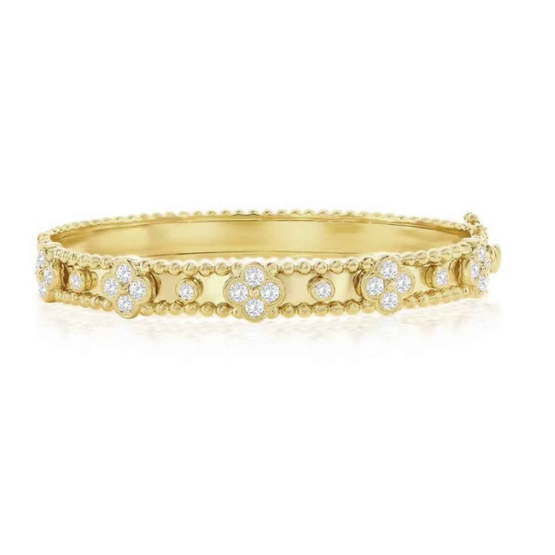 1.58 ctw Diamond Bangle Bracelet