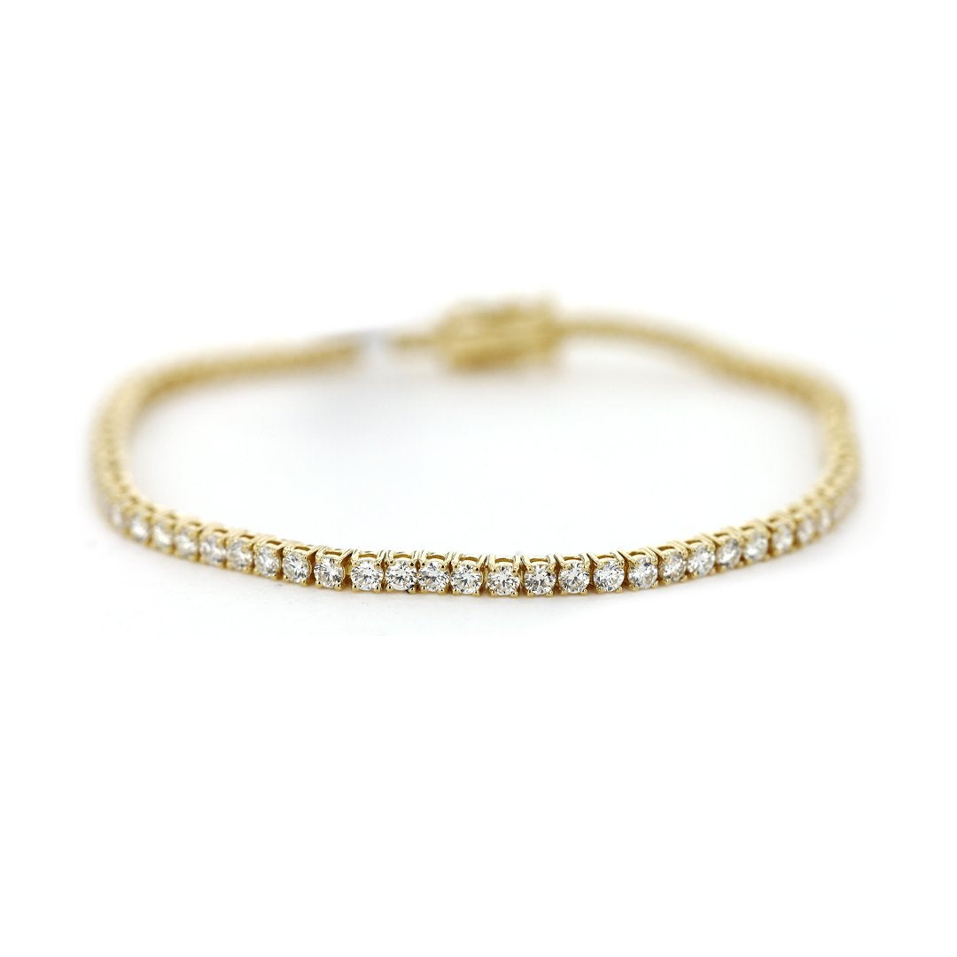 3.20 ctw Diamond Tennis Bracelet