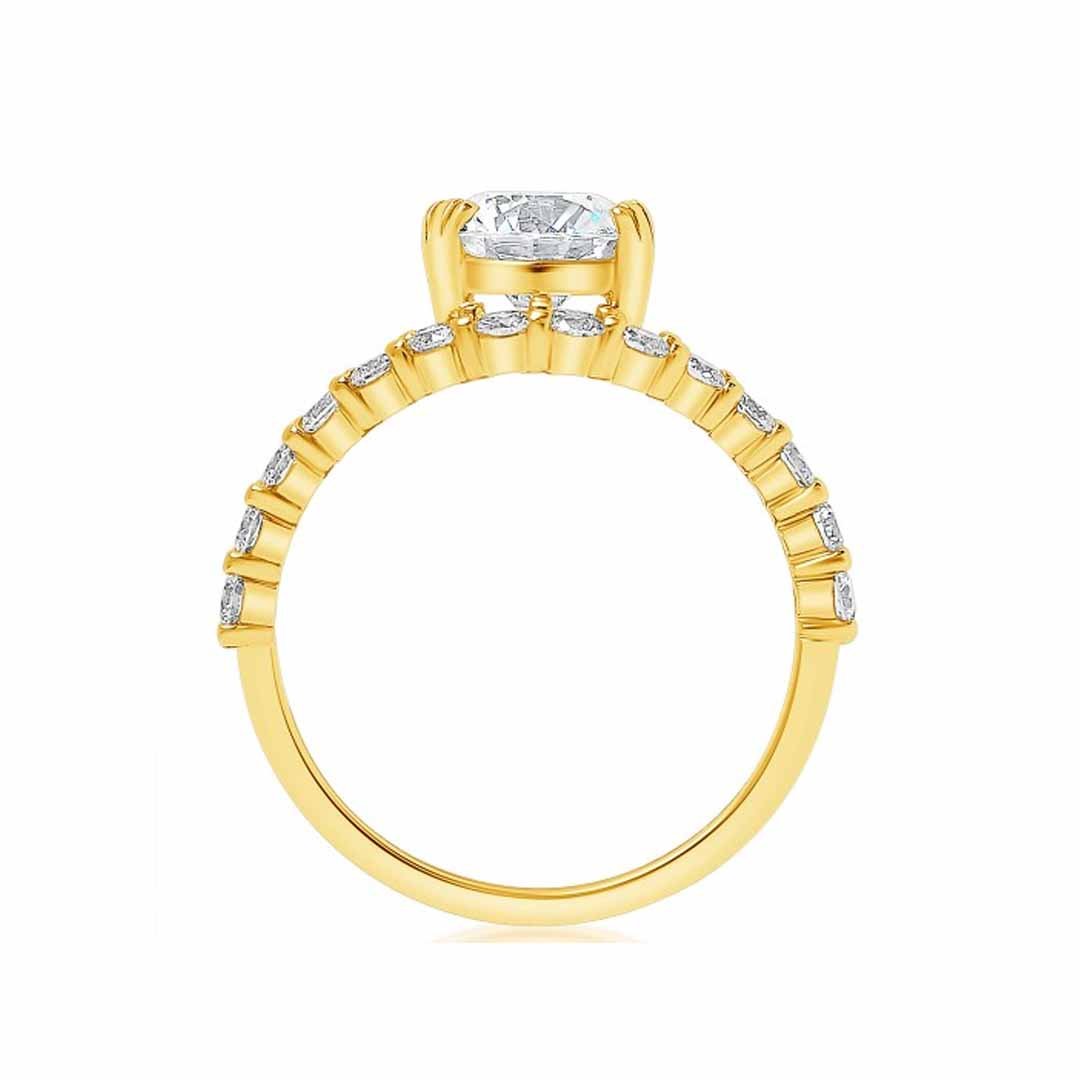 0.56 ctw Diamond Solitaire Engagement Ring