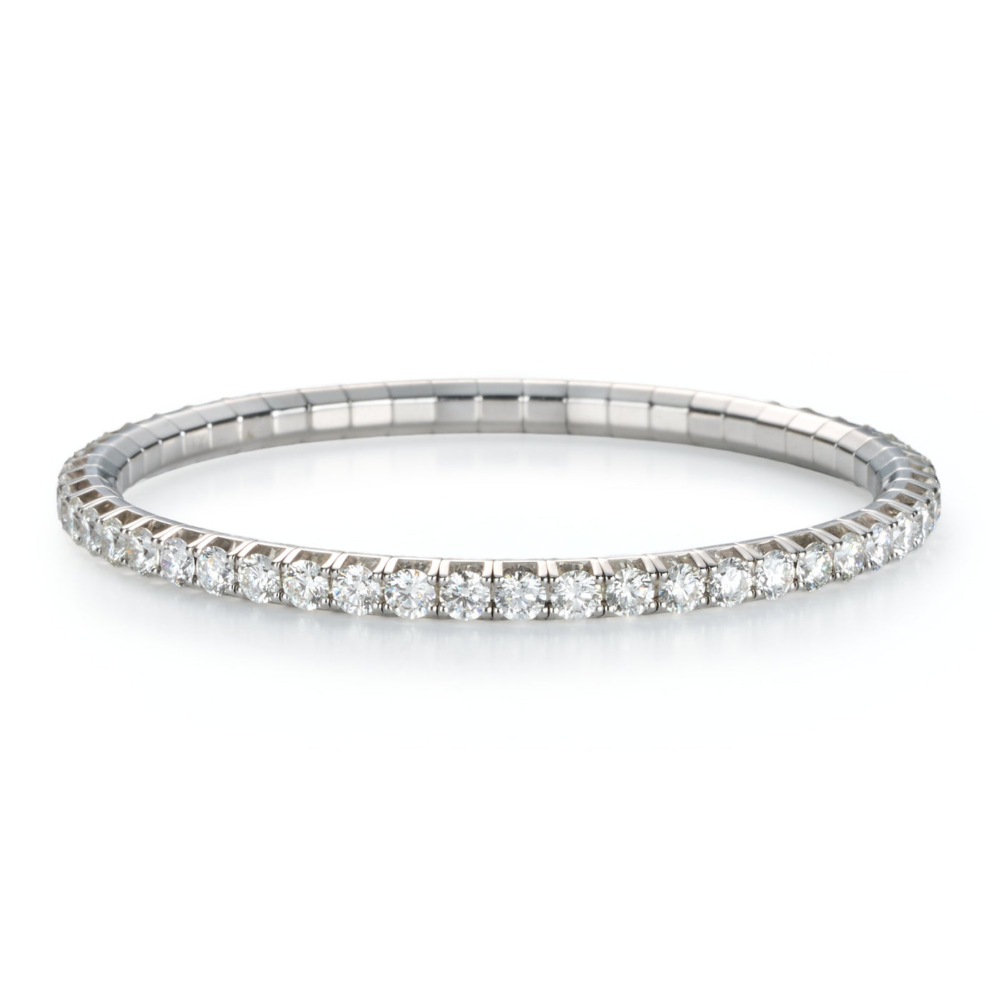 7.30 ctw Diamond Stretch Tennis Bracelet