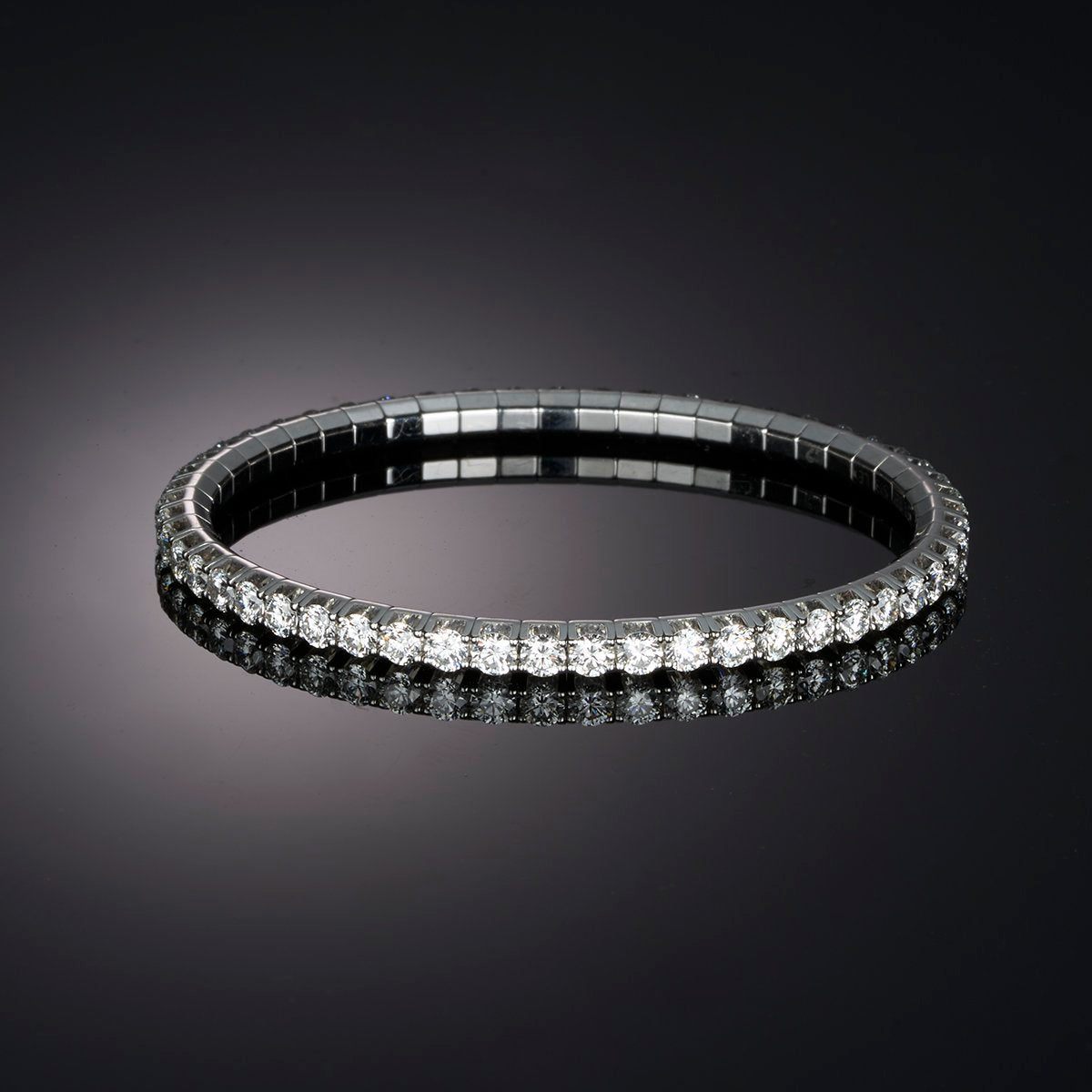7.30 ctw Diamond Stretch Tennis Bracelet