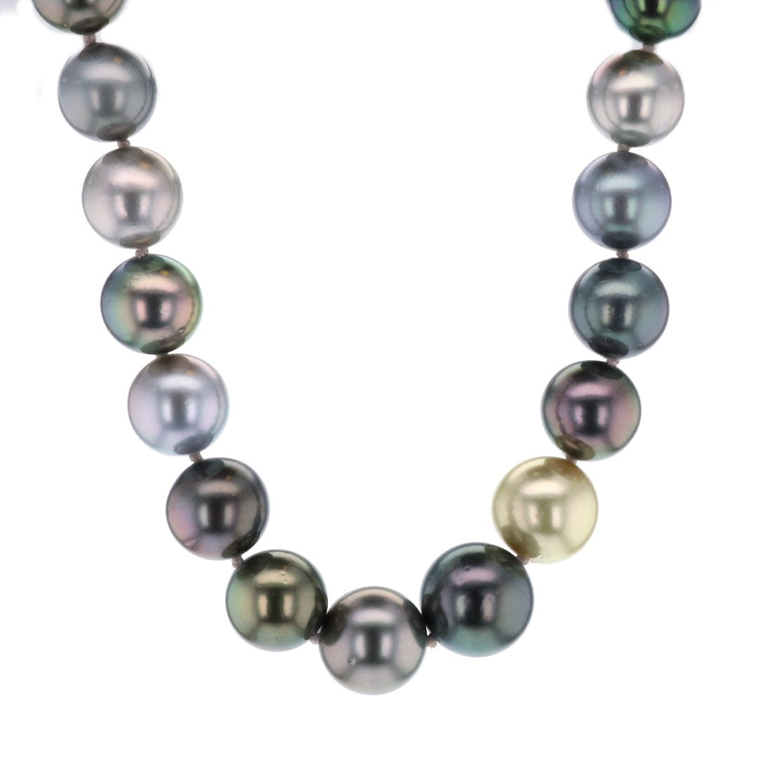 18" 11.1-13.4MM Multicolor Pearl Strand