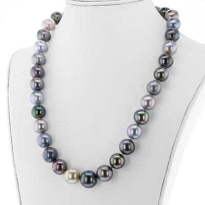 18" 11.1-13.4MM Multicolor Pearl Strand