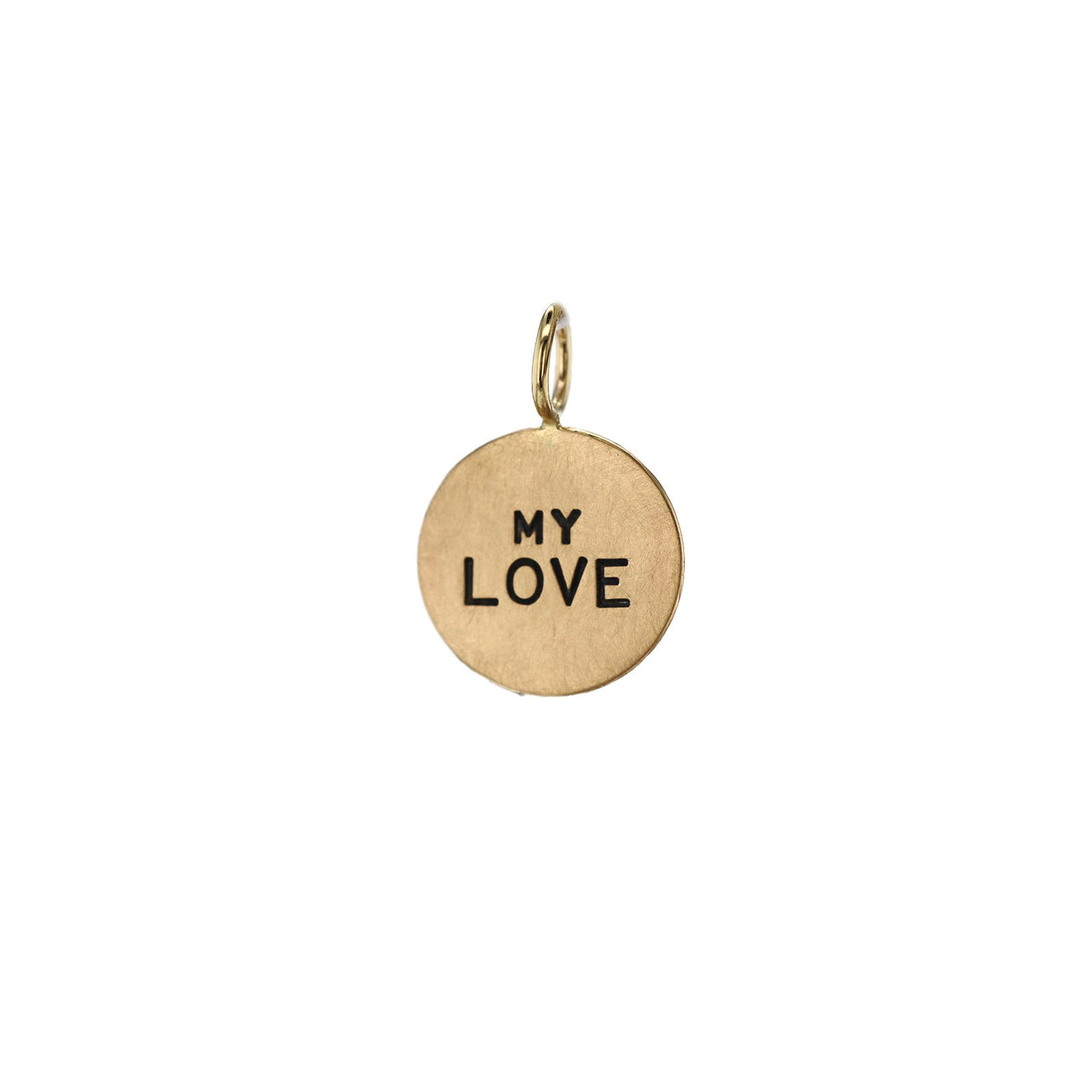 "My Love" Round Pendant