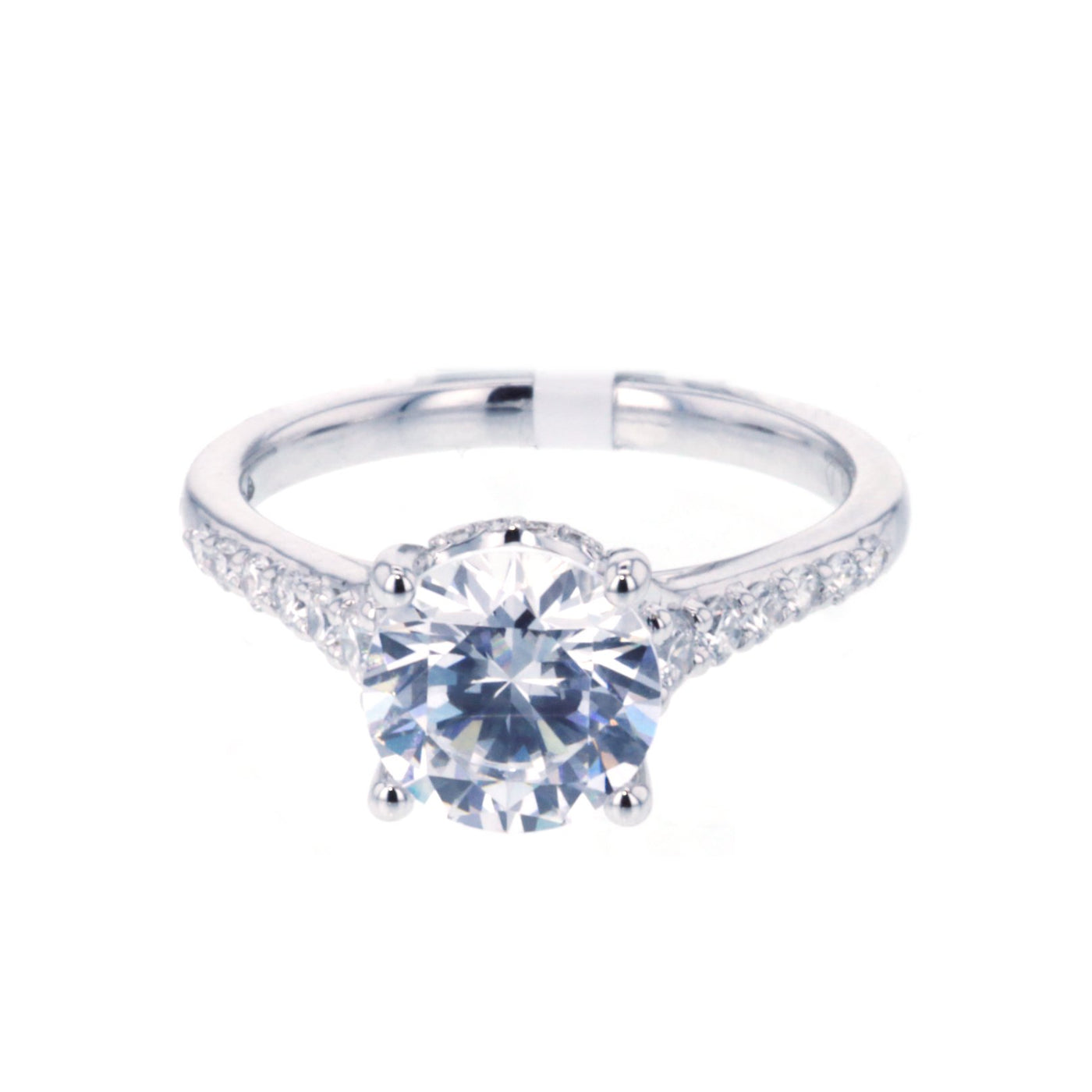 0.33 ctw Diamond Solitaire Engagement Ring