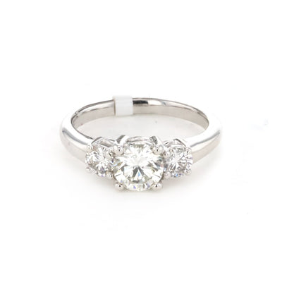 1.48 ctw Diamond Three-Stone Engagement Ring