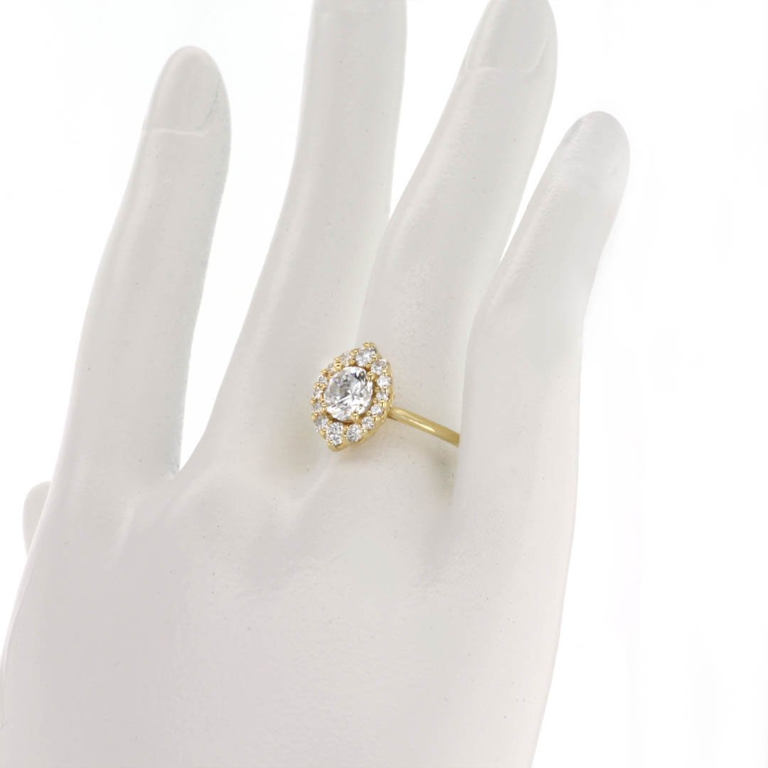 0.50 ctw Diamond Halo Engagement Ring