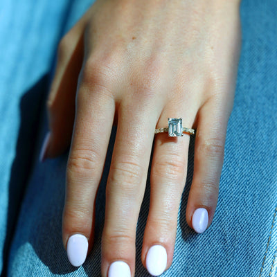 0.40 ctw Diamond Solitaire Engagement Ring