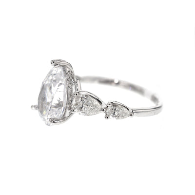 1.02 ctw Diamond Hidden Halo Engagement Ring
