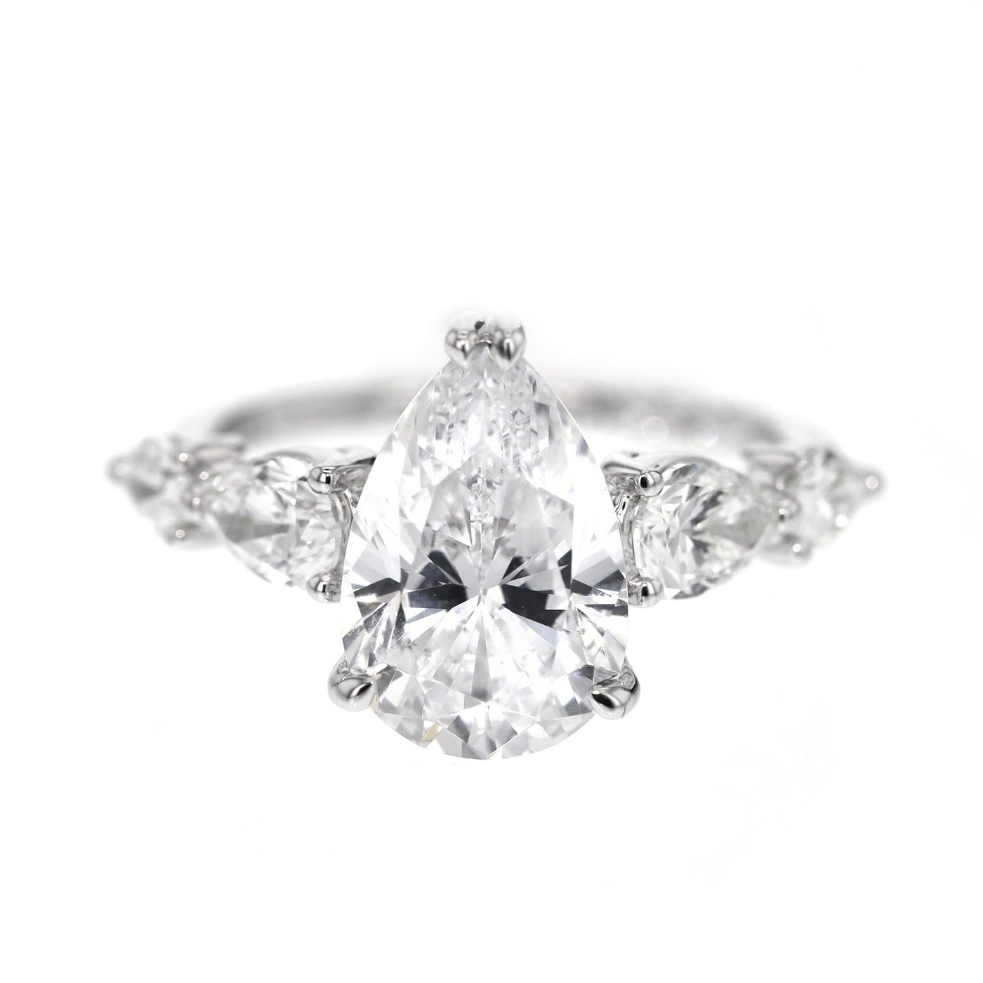 1.02 ctw Diamond Hidden Halo Engagement Ring