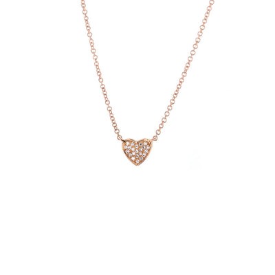 0.07 ctw Diamond Heart Necklace