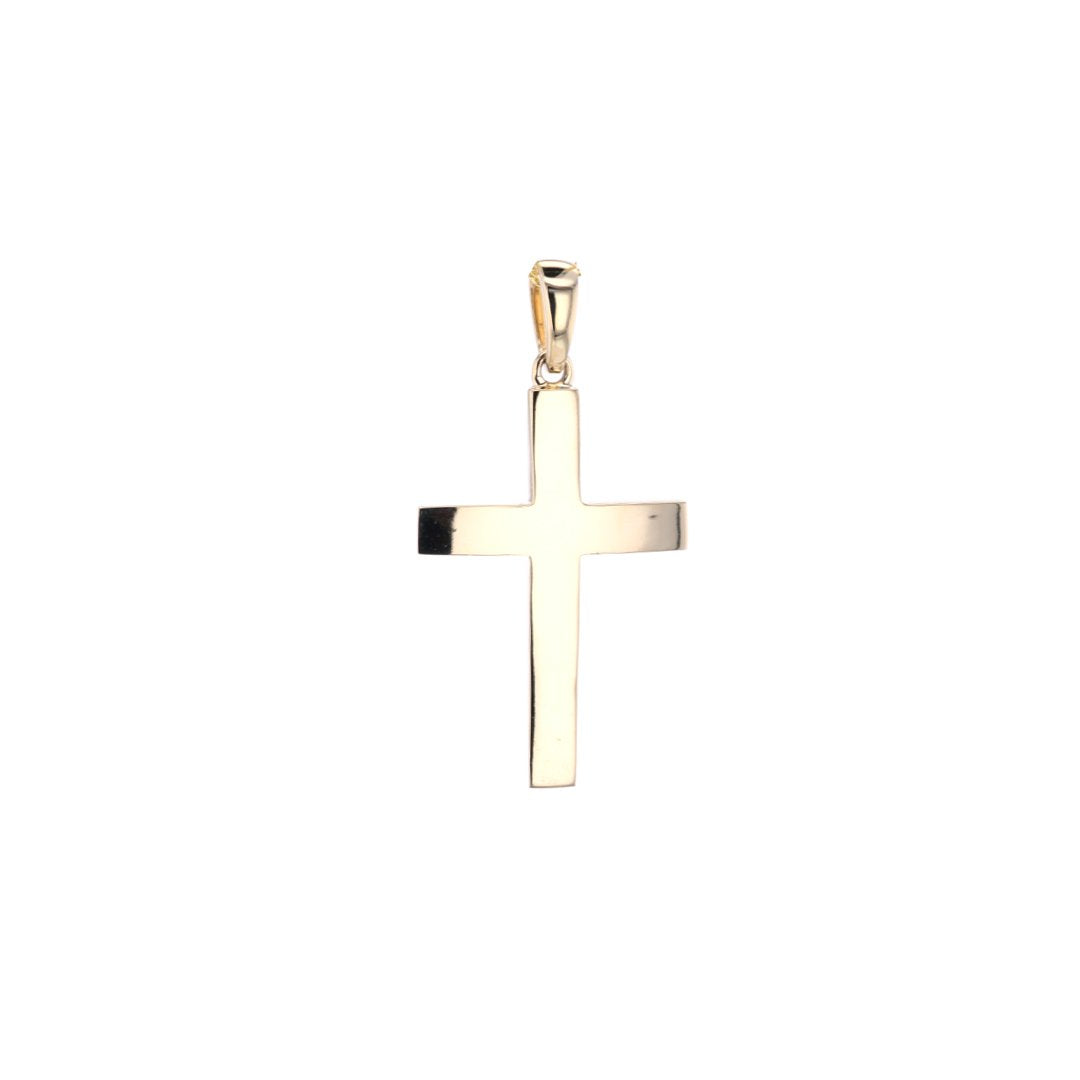 Polished Cross Pendant
