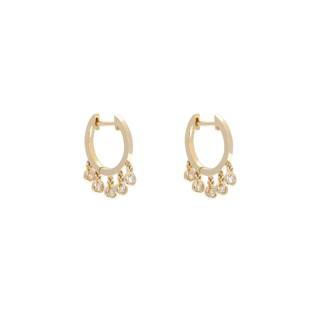 0.14 ctw Diamond Shaker Earrings
