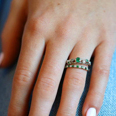 Emerald & Diamond Band
