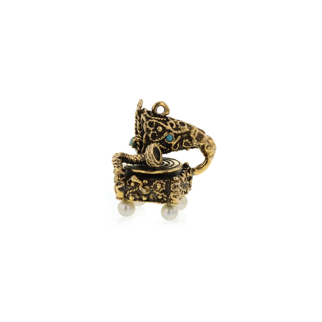 Gramophone Charm