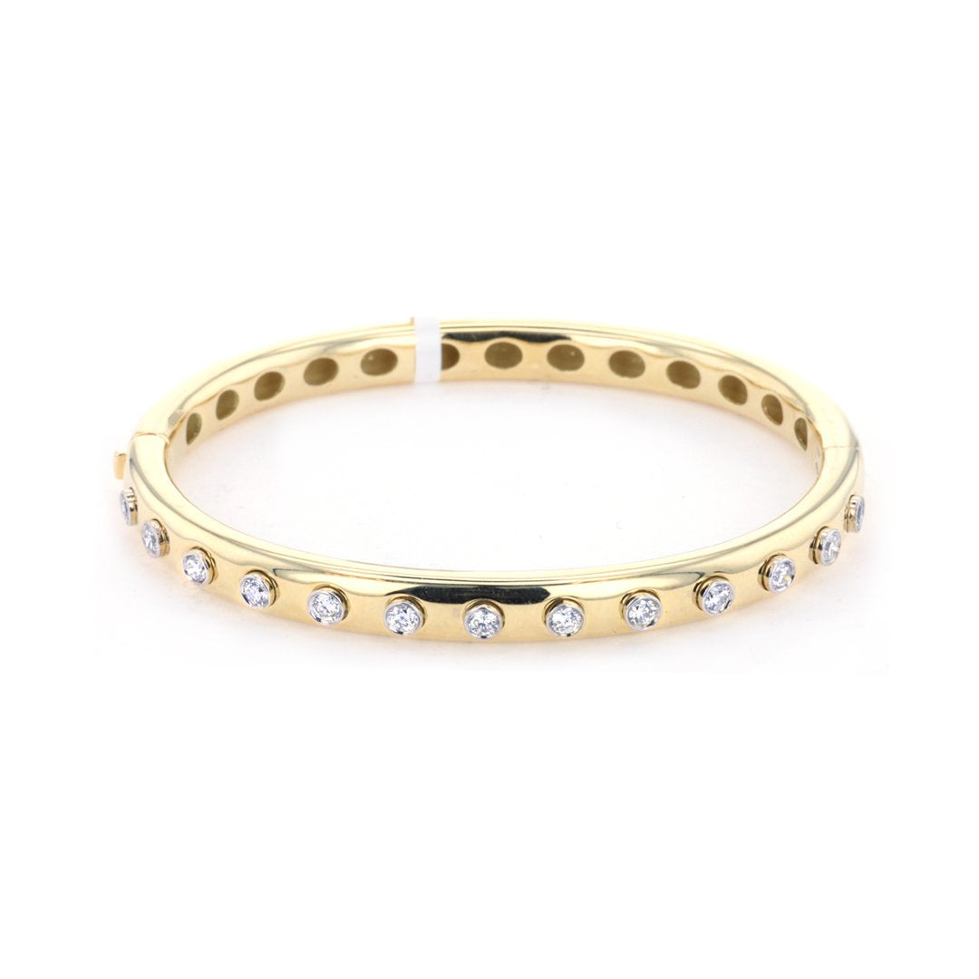 0.65 ctw Diamond Bangle Bracelet
