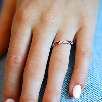 Ruby & Diamond Band
