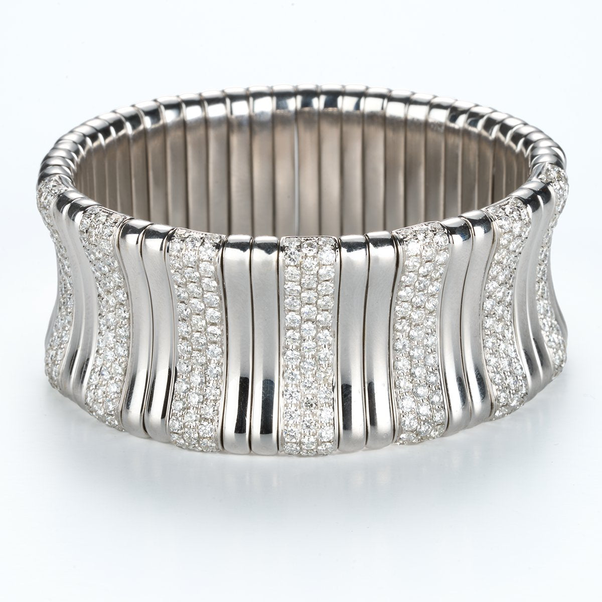 6.28 ctw Diamond Stretch Bangle Bracelet