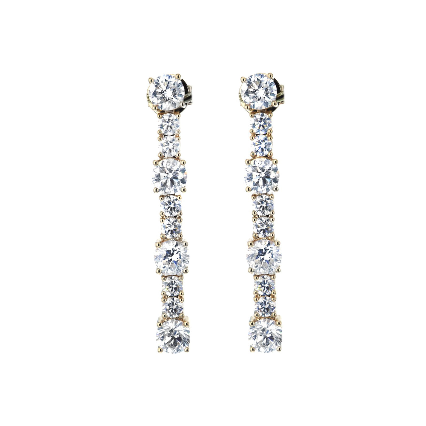 5.20 ctw Diamond Drop Earrings