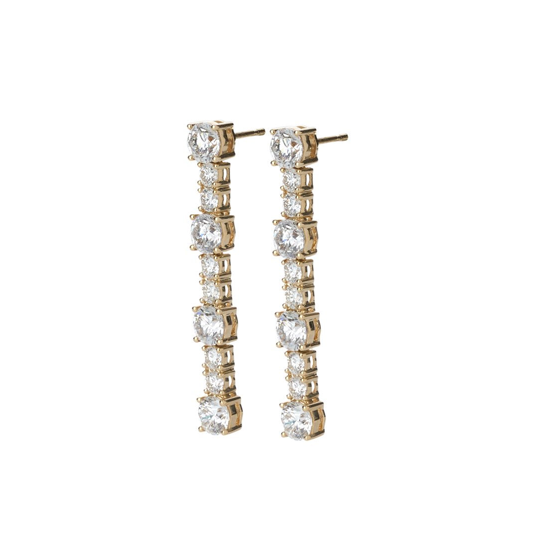 5.20 ctw Diamond Drop Earrings