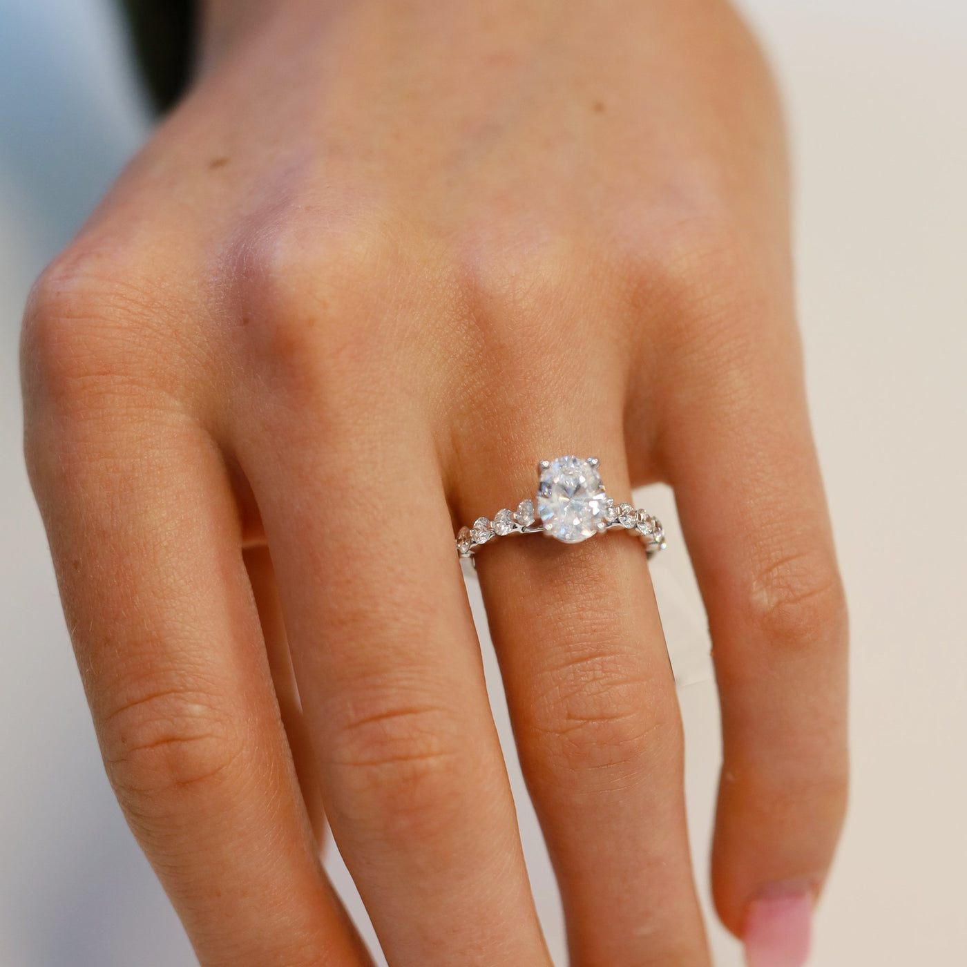 0.73 ctw Diamond Solitaire Engagement Ring