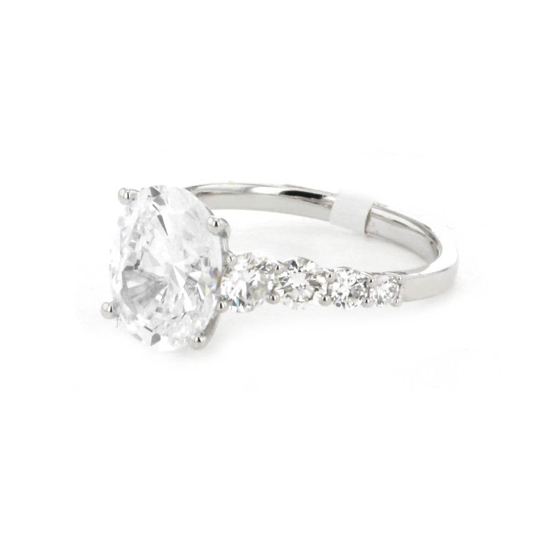 0.86 ctw Diamond Solitaire Engagement Ring