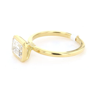 Bezel Solitaire Engagement Ring