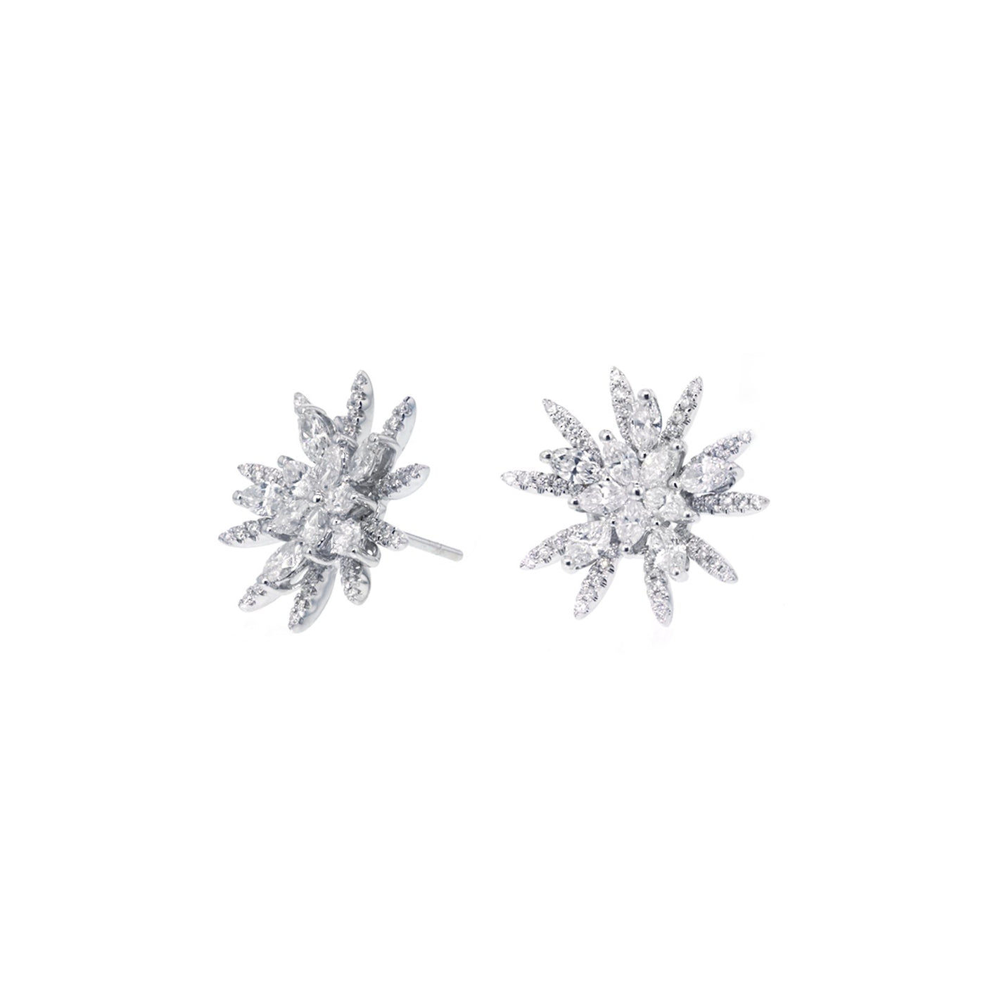 Diamond Star/Snowflake Earrings