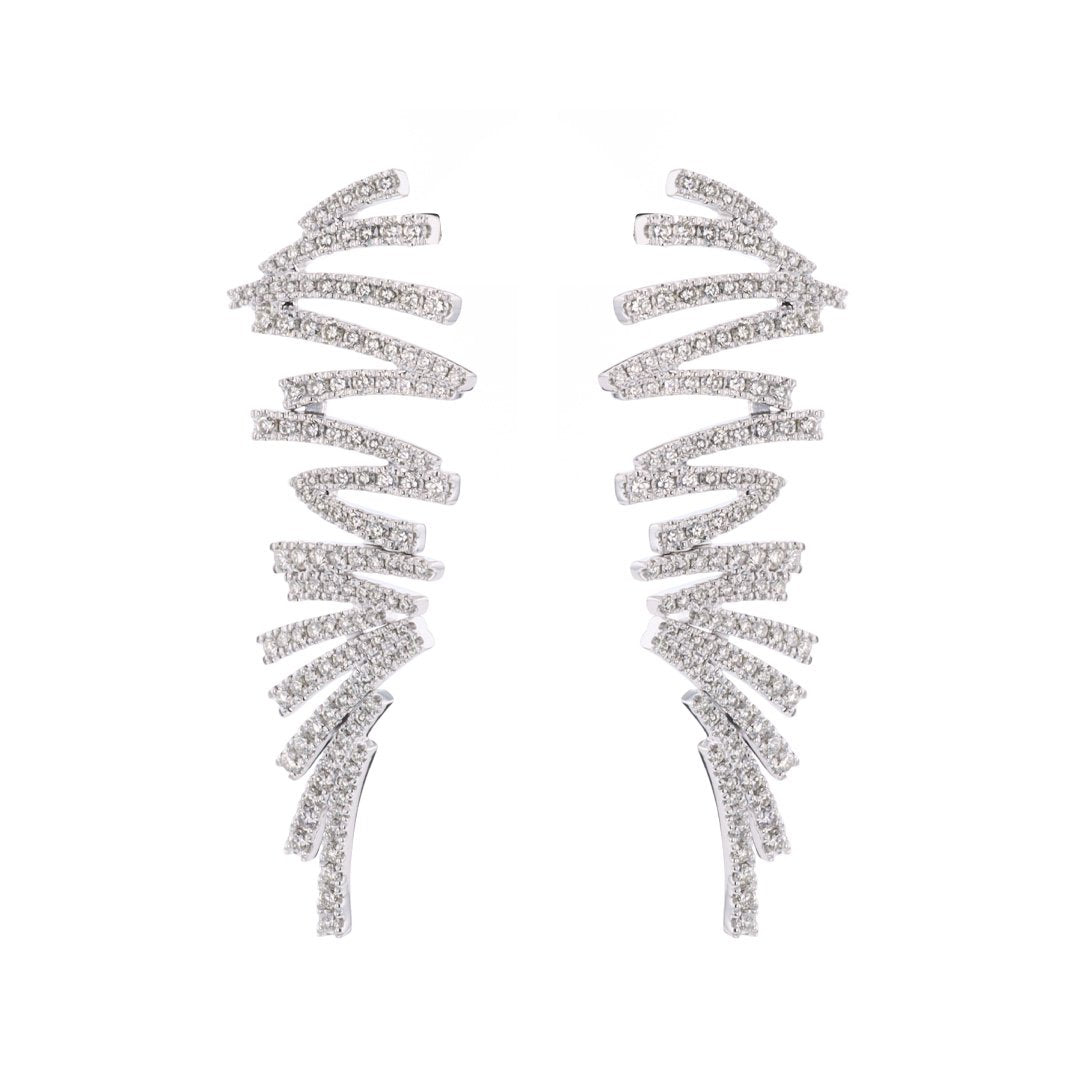 2.30 ctw Diamond Drop Earrings