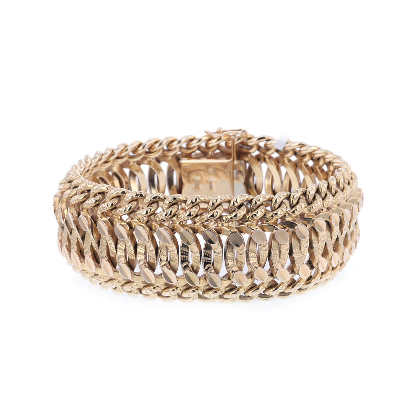 1" Wide Link Bracelet