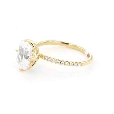 0.14 ctw Diamond Solitaire Engagement Ring