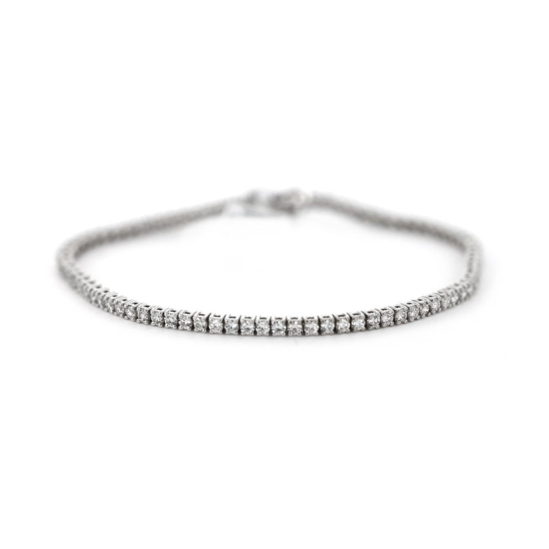 2.41 ctw Diamond Tennis Bracelet