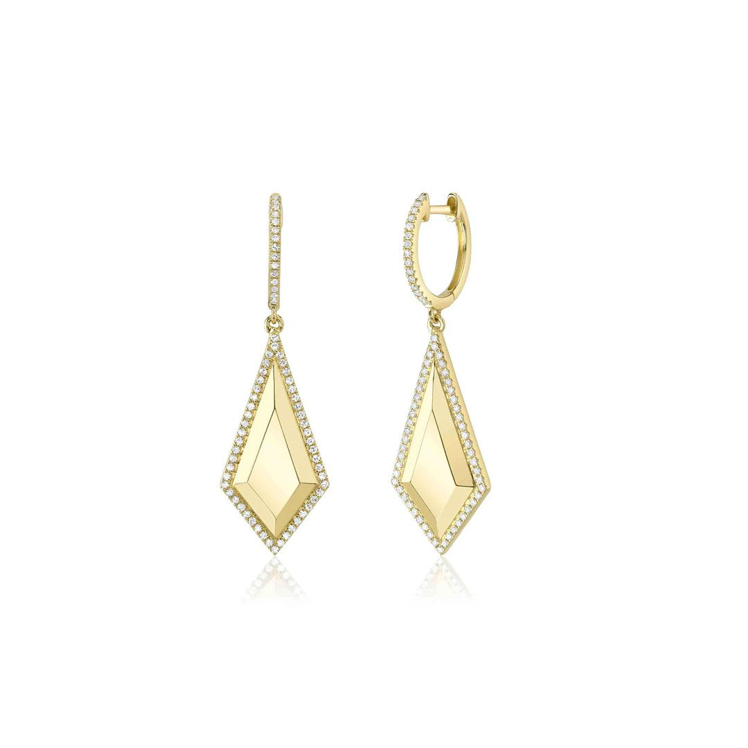 0.33 ctw Diamond Drop Earrings