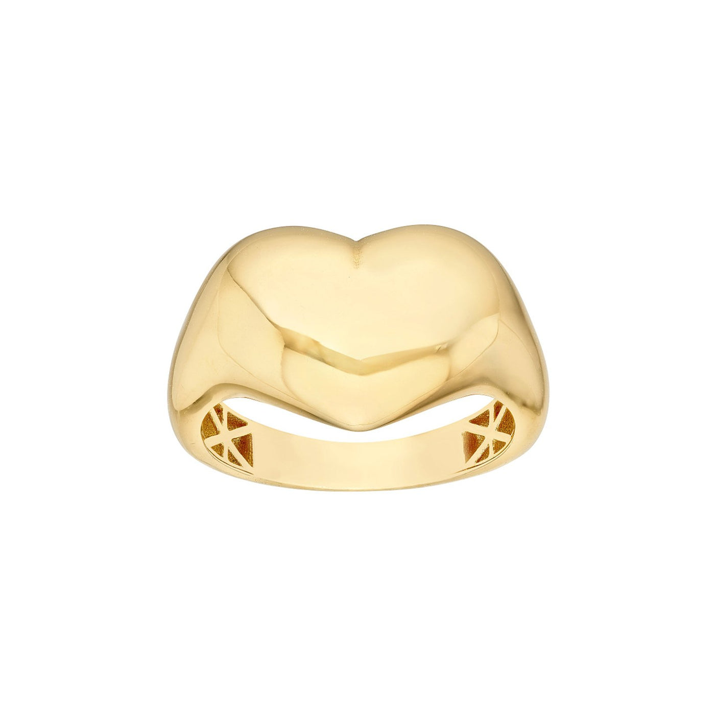 Puffed Heart Ring