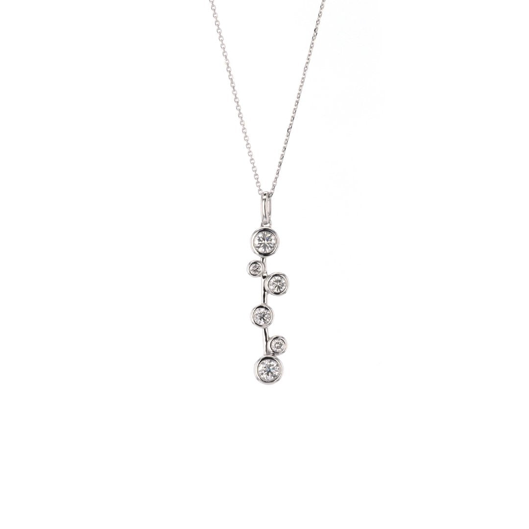 18" 0.34 ctw Diamond Pendant Necklace